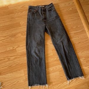 Levi’s rib cage straight jeans